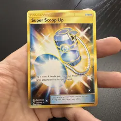Pokemon TCG Super Scoop Up Burning Shadows 166/147 Holo Secret Rare - Image 3