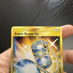 Pokemon TCG Super Scoop Up Burning Shadows 166/147 Holo Secret Rare - Image 4