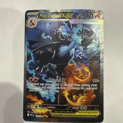 Mega Charizard X EX SIR 125/094 Phantasmal Flames English Pokemon TCG Pack Fresh - Image 1