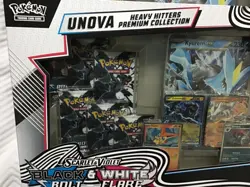 Pokemon Black Bolt & White Flare Unova Heavy Hitters Premium Collection new - Image 2