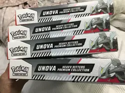 Pokemon Black Bolt & White Flare Unova Heavy Hitters Premium Collection new - Image 4