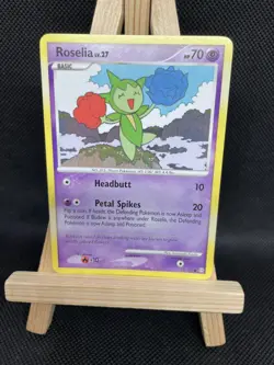Pokemon TCG Roselia Stormfront 72/100 Regular - Image 1