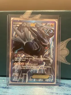 Pokemon Dialga EX 99/101 Plasma Blast Full Art In Sleeve And Very Good Condition - Image 1