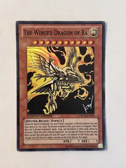 Yu-Gi-Oh! TCG The Winged Dragon of Ra Order of Chaos Special Edition ORCS-ENSE2 - Image 1