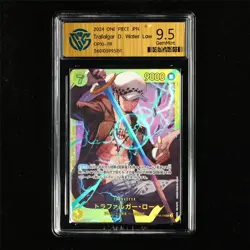 CCG 9.5 GemMint 2024 One Piece JPN Trafalgar D. Water Law OP10-119 SEC - Image 2