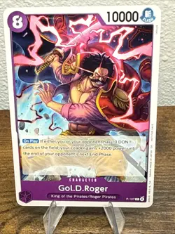 Gol.D.Roger (Store Tournament 2025 Vol. 4) P-107 One Piece Promotion Cards... - Image 1