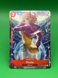 One Piece TCG ~ Stussy ~ Alt Art (ST21-006) (Parallel) Gear 5 Starter Deck : NM - Image 1