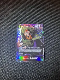 Monkey.D.Dragon Alt Art OP12-094 SR One Piece TCG - Image 1