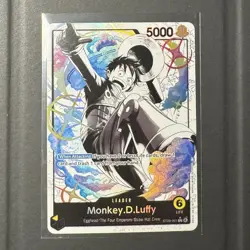 Monkey.D.Luffy Parallel Alt Art ST29-001 Leader Card Egghead - OPTCG - Image 1