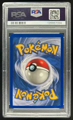 1999 Pokemon Unlimited Mewtwo Rare Holo #10/102 PSA 9 - Image 2