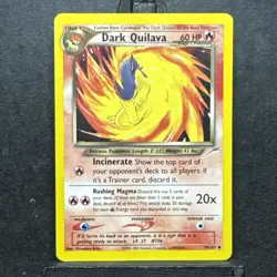Pokemon Card - Dark Quilava Neo Destiny 39/105 Uncommon LP - Image 1