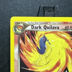 Pokemon Card - Dark Quilava Neo Destiny 39/105 Uncommon LP - Image 2