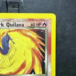 Pokemon Card - Dark Quilava Neo Destiny 39/105 Uncommon LP - Image 3