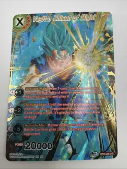 Dragon Ball Super BT10-003 SPR Vegito Unison of Might Special Rare MINT Card - Image 2