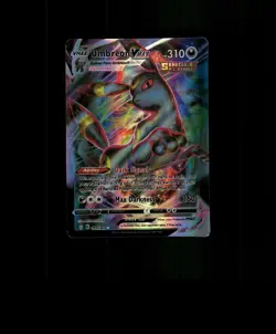 Fan-Art READ DESCRIPTION BELOW HOLO UMBREON Card UMBREON Pokemon Card p3 - Image 1