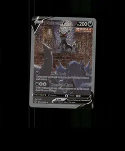 FAN-ART READ DESCRIPTION BELOW SPARKLING HOLO UMBREON Card Pokemon Card p2 - Image 1