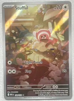 Stufful IR 154/132 MEG Mega Evolution Pokemon Card TCG - NM Near Mint JW - Image 2
