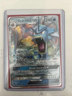 Pokemon Gyarados GX Crimson Invasion Holo Card 18/111 2017 TCG Ultra Rare NM - Image 1