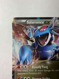 Salamence EX XY170 Ultra Rare Promo Card from XY Black Star Promos Set - Image 3