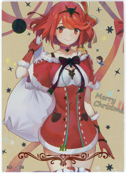 ❤PYRA - Goddess Story ANIME WAIFU Card - HALLOWEEN CARNIVAL - SD-56 - XENOBLADE - Image 1