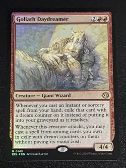 MTG Lorwyn Eclipsed Goliath Daydreamer Foil 0143 NM Rare - Image 1