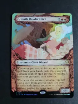 Goliath Daydreamer (Showcase Foil) Rare MTG Lorwyn Eclipsed - Image 1