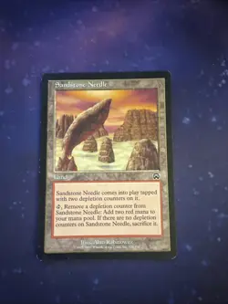 Sandstone Needle 1x MtG Mercadian Masques MMQ SP/NM - Image 1