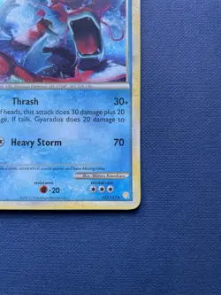 Pokemon Red Gyarados 123/123 Shiny Holo Rare Card Heartgold Soulsilver HGSS - Image 5