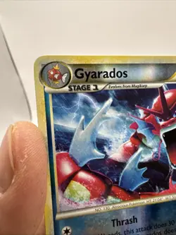 Gyarados (Red) Shiny Pokemon TCG HeartGold SoulSilver #123/123 Reverse Holo LP - Image 5