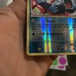 Gyarados (Red) Shiny Pokemon TCG HeartGold SoulSilver #123/123 Reverse Holo LP - Image 2