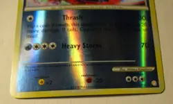 Pokemon TCG Heartgold Soulsilver Gyarados Red Shiny 123/123 Reverse Holo Played - Image 5