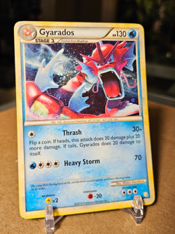 Pokemon Shining Gyarados Holo HeartGold SoulSilver 123/123 - Image 1