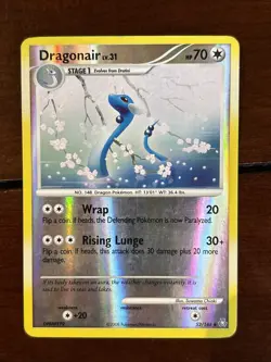 Pokemon Legends Awakened Dragonair Lv 31 52/146 Reverse Holo MP - Image 1