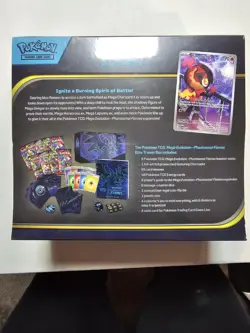 NEW POKEMON TCG: MEGA EVOLUTION PHANTASMAL FLAMES ELITE TRAINER BOX NISB - Image 2