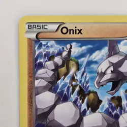 Onix 61/116 Uncommon BW Plasma Freeze LP Pokemon - Image 2