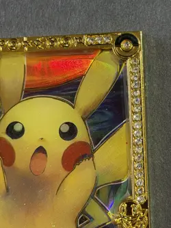 NON TCG Pokemon Eif Origin Collection 2.0 MG Metal Frame Munch Pikachu 15/18 - Image 3