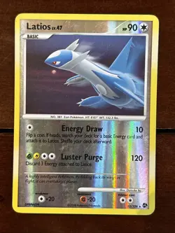 Pokemon Great Encounters Latios Lv 47 23/106 Reverse Holo Rare LP - Image 1
