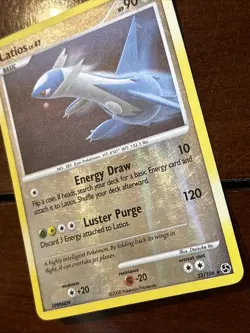 Pokemon Great Encounters Latios Lv 47 23/106 Reverse Holo Rare LP - Image 4