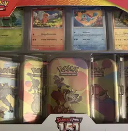 Pokemon Scarlet & Violet 151 Mini Tins 5 Pack Sealed Costco Bundle Box - Image 2