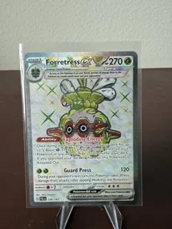 Forretress ex 212/091 - S&V: Paldean Fates Ultra Rare - Pokemon TCG (NM) - Image 1