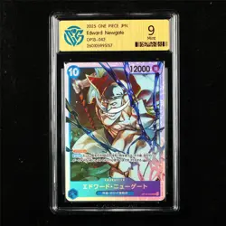 CCG 9 Mint 2025 One Piece JPN Edward Newgate OP13-042 SR - Image 1
