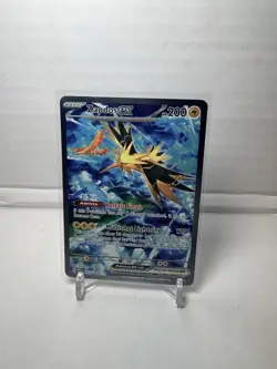 Pokemon Scarlet Violet 151 Special Illustration Rare Zapdos ex 202/165 MEW EN - Image 1