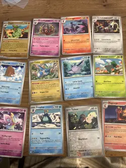 50 Pokemon Cards Bulk Assorted Lot Common Uncommon NM/Mint - Image 1
