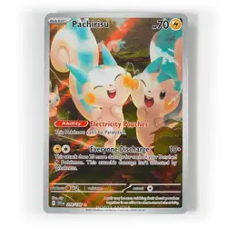 Pokemon - Pachirisu - 208/198 - Scarlet & Violet - Illustration Rare Card - Image 1