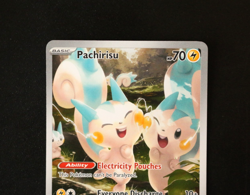 Pokemon Card - Pachirisu 208/198 Scarlet & Violet Base - Illustration Rare - NM⭐ - Image 2