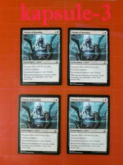 4x Visions of Brutality | Oath of the Gatewatch | MTG Magic Cards- - Image 1
