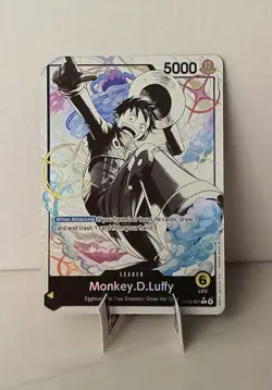 One Piece TCG ST-29-004 Alt Art Leader Card Monkey.D.Luffy - Image 1