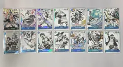 One Piece - ST22 Ace & Newgate - 1 Complete Set Blue & White Alt Arts (14 Cards) - Image 1