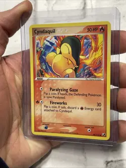 Pokemon TCG Cyndaquil EX Unseen Forces 54/115 Regular Common NM/MT Pokemon Card - Image 2