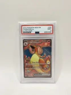Pokemon Card Charizard EX 183/165 PSA 9 Pokemon 151 Full Art Inglese Mint - Image 1